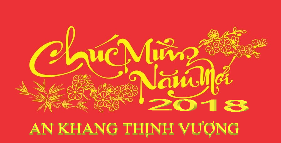 CHÚC MỪNG NĂM MỚI 2018